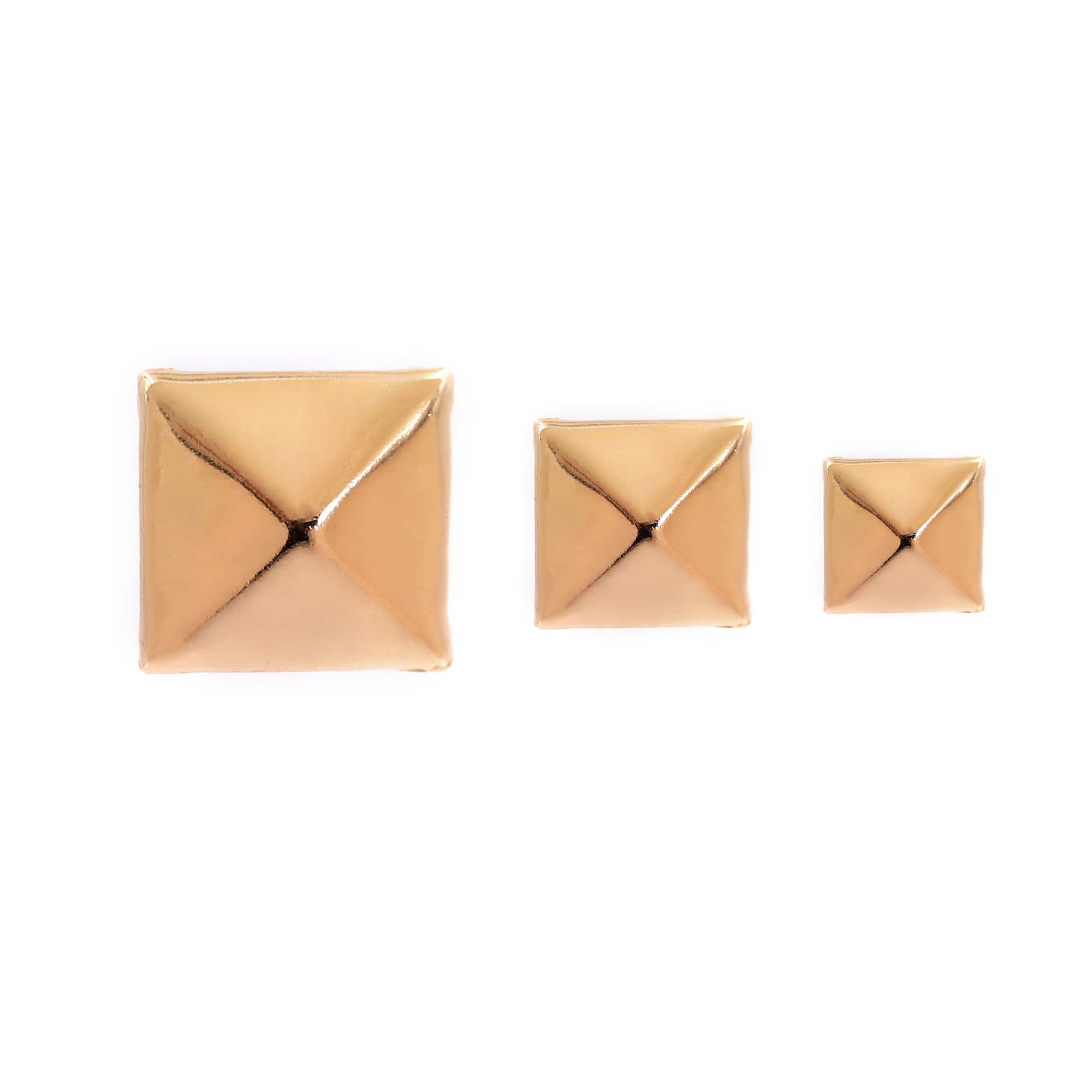 Assorted Gold Leather Rivet Mix by Bead Landing™